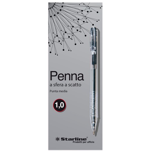 Penna sfera scatto - scatto, punta