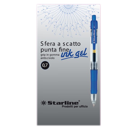 Penna sfera scatto con - a,