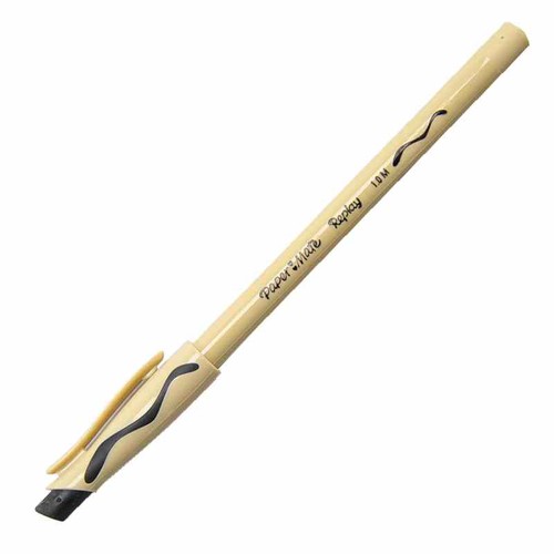 Replay penna nera punta 0mm - penna, 1.0mm