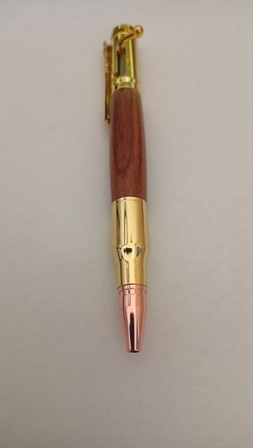 Bullet shape rifle - bullet, bolt