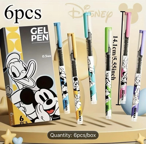 Set penne gel colorate - set, 6