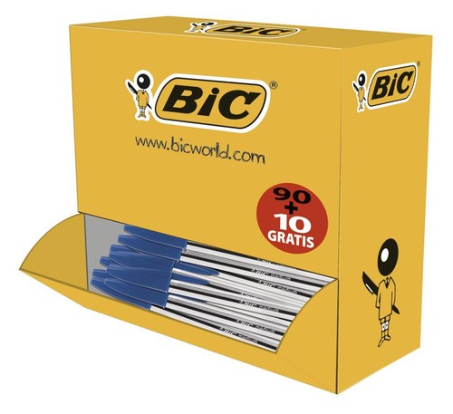 Penne bic blu - penne, cristal