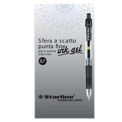 Penna sfera scatto con - a,