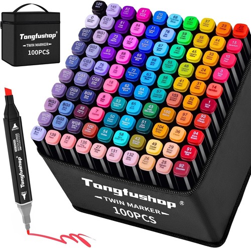 Tongfushop 100 pennarelli - tongfushop, +